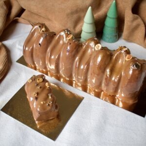 🥭Bûche chocolat-passion 1 ou 8 pers