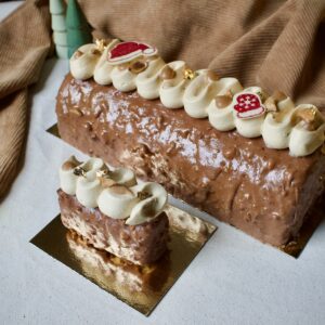 🍫 Bûche comme un snickers 1 ou 8 pers