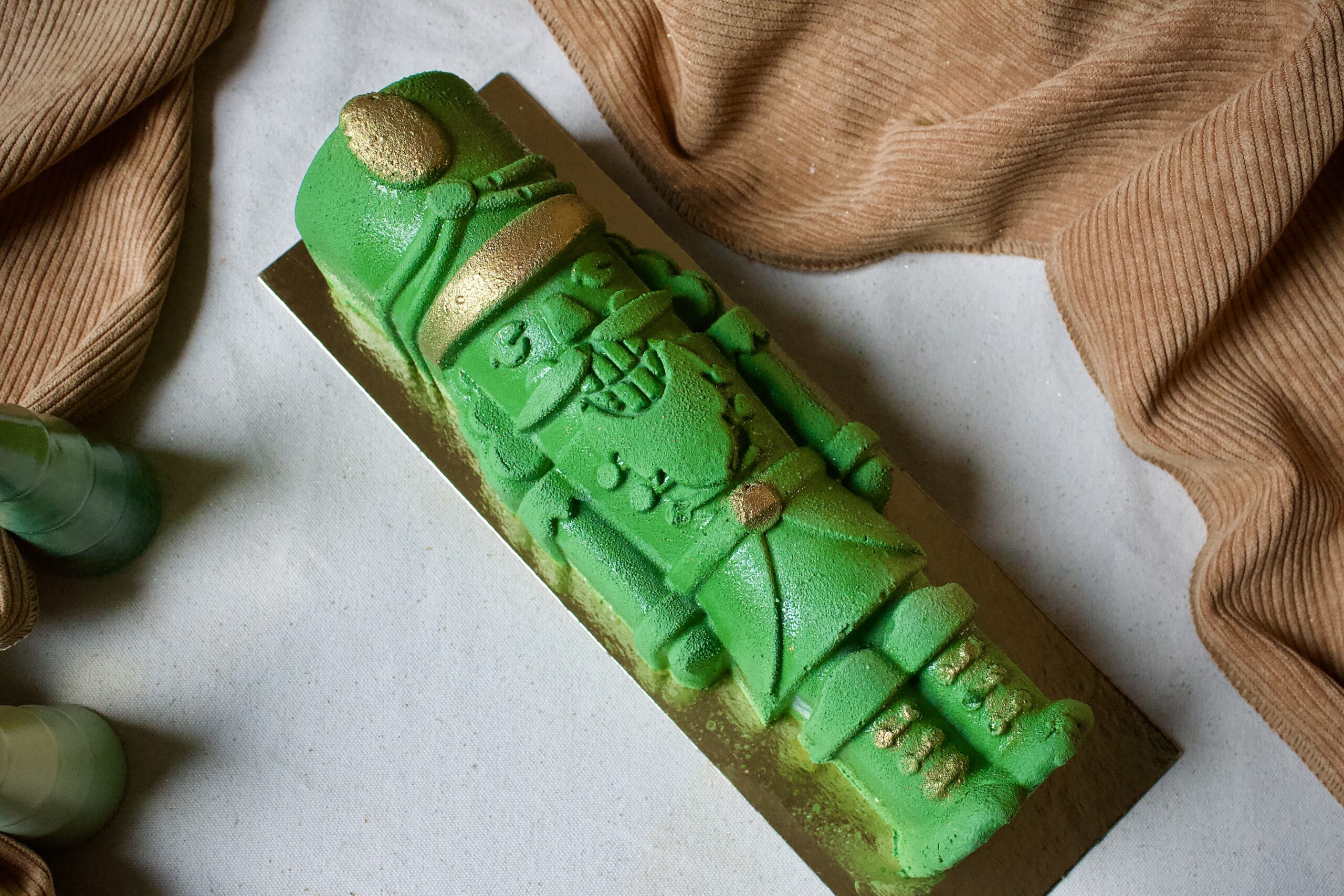 🍎Bûche façon tatin & vanille 1 ou 8 pers