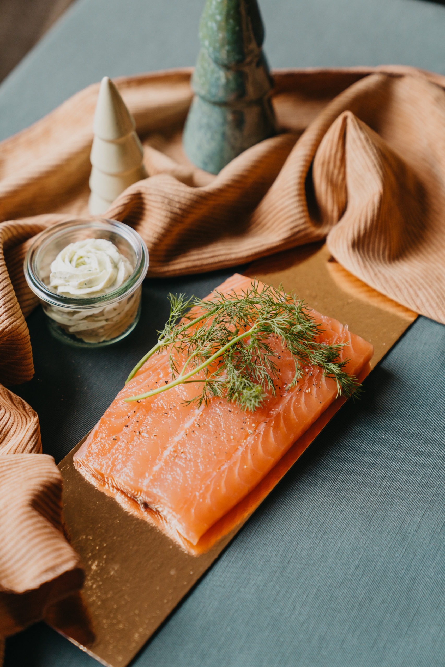 Gravlax de saumon, avec amour terville 2025
