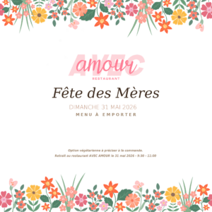 🌷Menu de Fête des mères