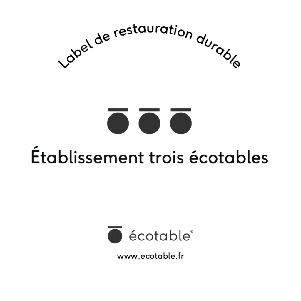 label ecotable 3 macarons